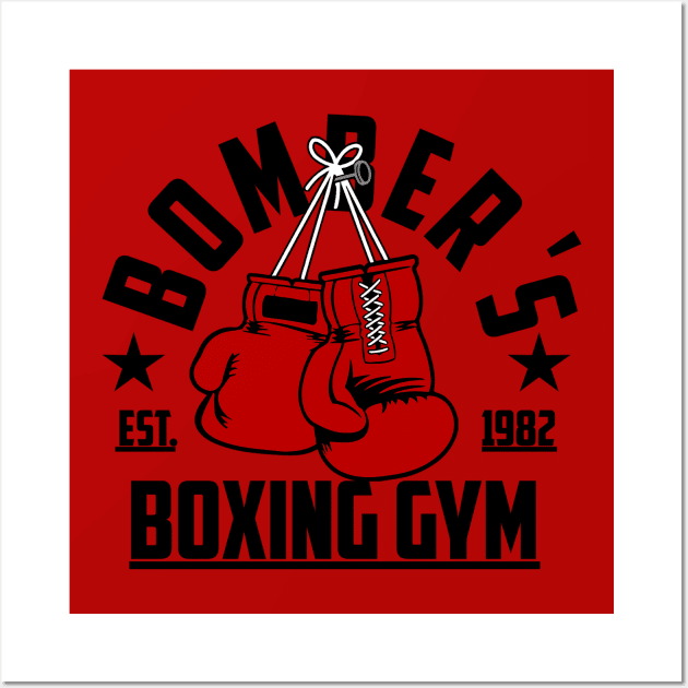 Bomber's boxing gym Wall Art by carloj1956